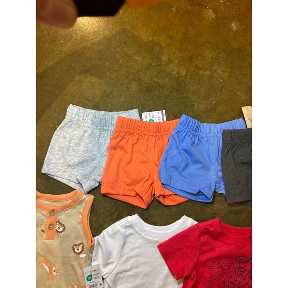 NWT Baby Boys Summer Capsule Wardrobe - Garanimals - 0-3M - Picture 4 of 5